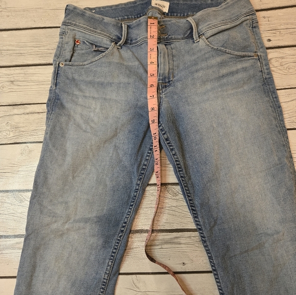 EUC Hudson Jeans Womens Size 29 Collin Skinny Flap Pocket Stretch Blue Denim - Picture 4 of 7